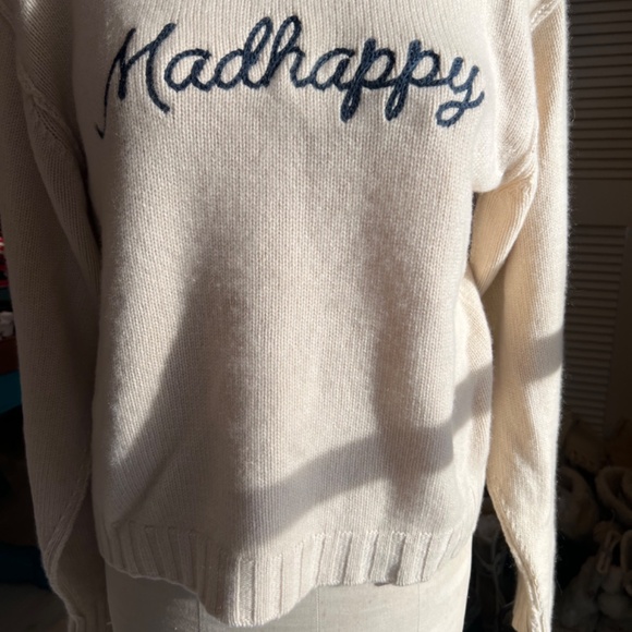 Madhappy Cashmere Cream Sweater Small - Picture 2 of 7